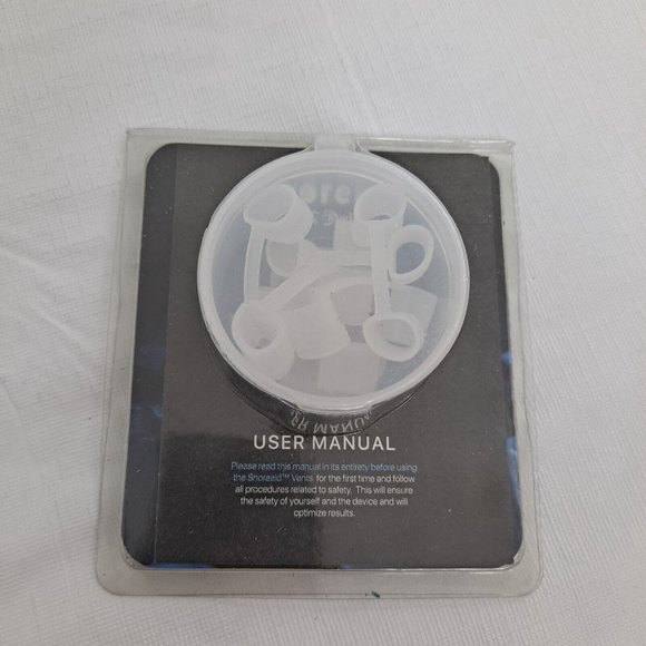 Snore Aid Sleep Help Nasal Passage Air Flow Silicone 6 Piece - Picture 2 of 5